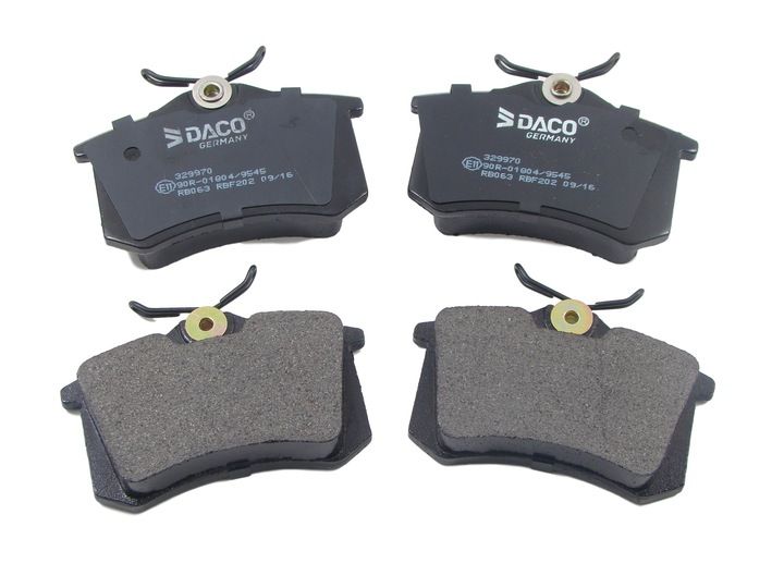 TARCZE x2 KLOCKI TYŁ do AUDI A4 B6 B7 SEAT EXEO zdjęcie 3