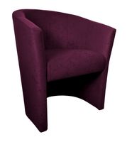 Fotel CLUB Mikrofaza 11 fioletowy