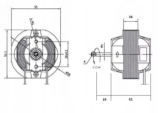 SILNIK INDUKCYJNY SUSZARKA SPOŻYWCZA NIEWIADÓW 15W zdjęcie 11