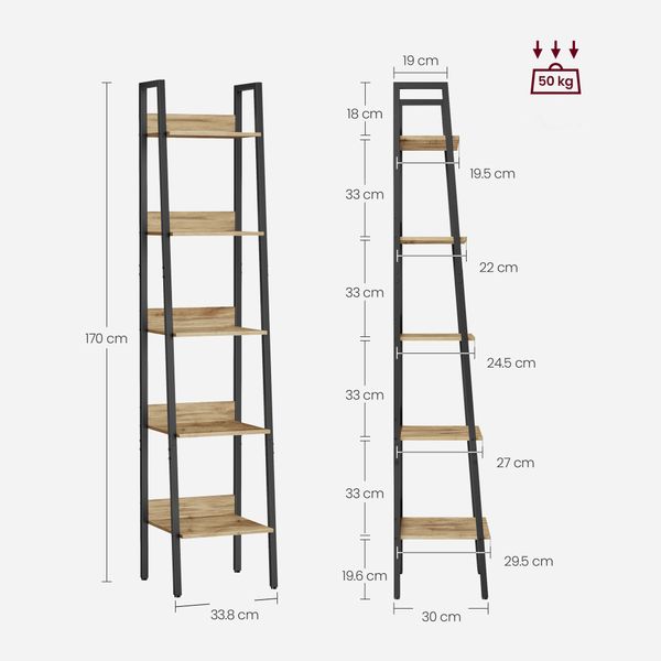 Regał - artisan - LLS109B88 zdjęcie 4