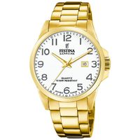 Zegarek Męski Festina F20044-1 złoty bransoleta