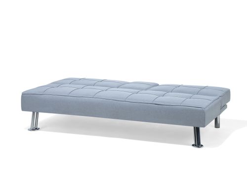 Sofa rozkładana jasnoszara ROXEN na Arena.pl