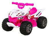 Quad The Fastest Na Akumulator Dla Dzieci Różowy + Silnik 25W