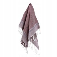 FOUTA ręcznik do sauny BAWEŁNIANY czerwony 65x45cm