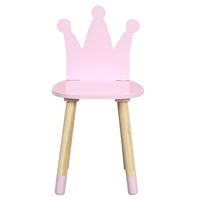Krzesło dziecięce Puppe różowe