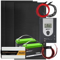 ZESTAW SOLARNY MONOKRYSTALICZNY KAMPER 510W + REGULATOR MPPT