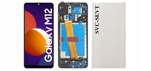 ORYGINAŁ WYŚWIETLACZ EKRAN LCD DO SAMSUNG GALAXY M12 RAMKA SM-M127 na Arena.pl