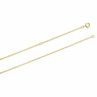 Przedłużka do łańcuszka bransoletki ZŁOTA 10cm srebro pr 925 przedłużenie