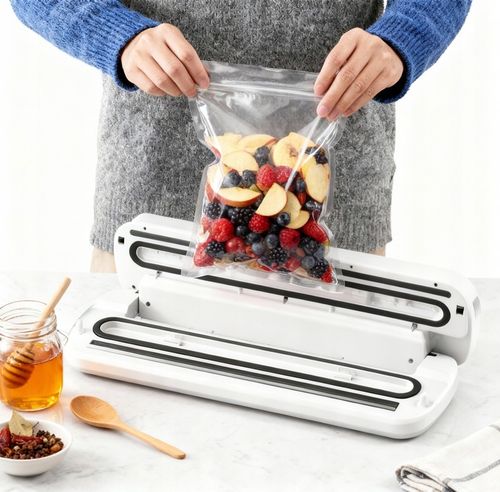 ZGRZEWARKA PRÓŻNIOWA DO ŻYWNOŚCI PAKOWARKA 110W ZESTAW WORKÓW XXL na Arena.pl