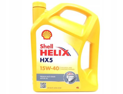 OLEJ SHELL 15W-40 HELIX SUPER HX5 4L na Arena.pl