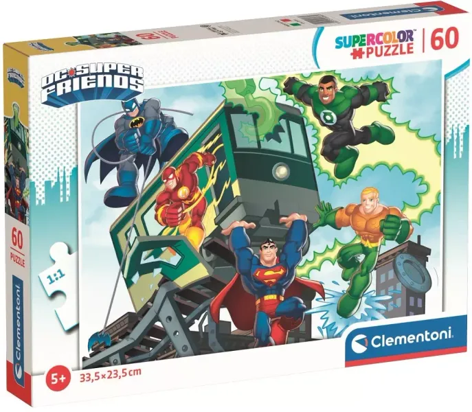 Puzzle 60 lementów. DC Super Friends zdjęcie 1