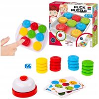 GRA LOGICZNA NA CZAS SZYBKIE KRĄŻKI PUZZLE KARTY