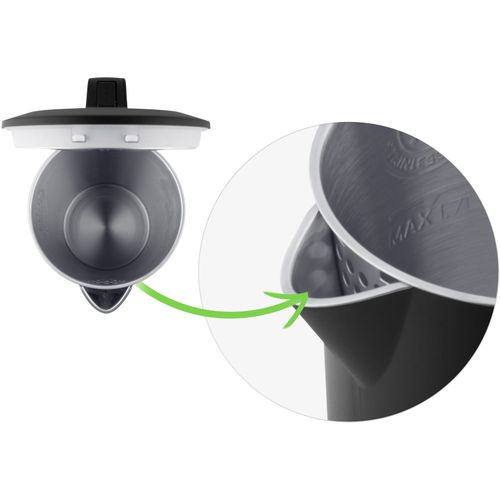 Czajnik elektryczny 1,7l Berdsen BD-710 czarny na Arena.pl