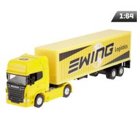 Model 1:64, SCANIA V8 R730 Ewing Logistic, żółty