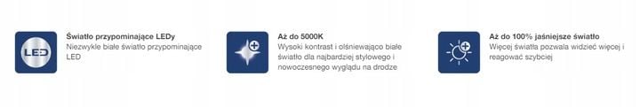 H7 OSRAM ZARÓWKI 5500K COOL BLUE HYPER BOOST LEED LOOK zdjęcie 10