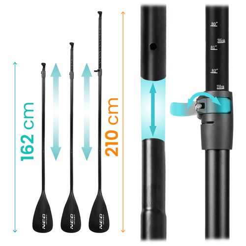 Deska SUP Aquasurf 320 x 81 x 15 cm Neo-Sport 170005 na Arena.pl