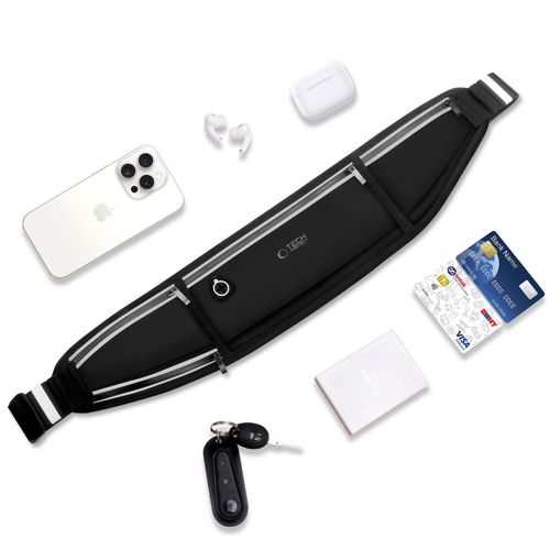 tech-protect m3 universal sport waist bag black na Arena.pl