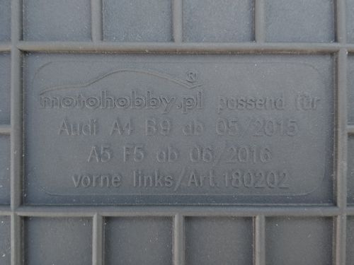 Audi A4 B9 (od 15) DYWANIKI GUMOWE DEDYKOWANE na Arena.pl