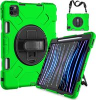 Etui do iPad Mini 6 8.3" z Podstawką i Paskiem na Ramię Zielone