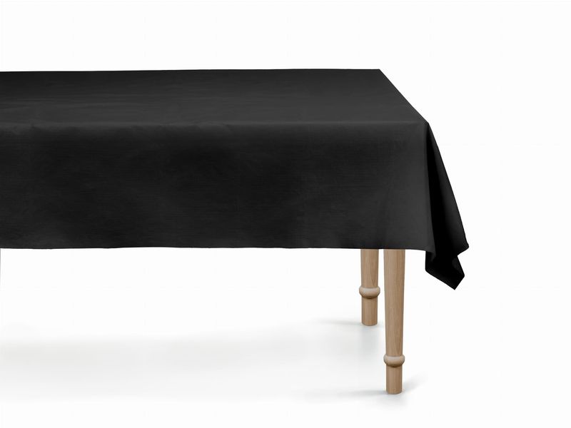 Obrus na stół Basic czarne, 137x183 cm zdjęcie 1