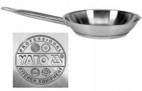 YATO PATELNIA GASTRONOMICZNA STALNIERDZEWNA 20CM INDUKCJA GAZ PRĄD YG-00100