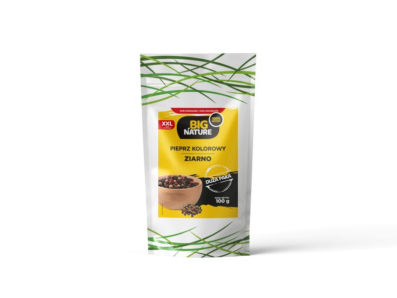 Pieprz kolorowy ziarno 100g zdjęcie 1
