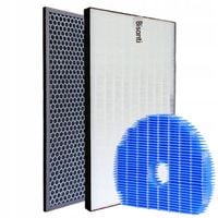 Zestaw filtrów HEPA węglowy nawilżający do SHARP KC-G40, KC-G50, EUW, EUH