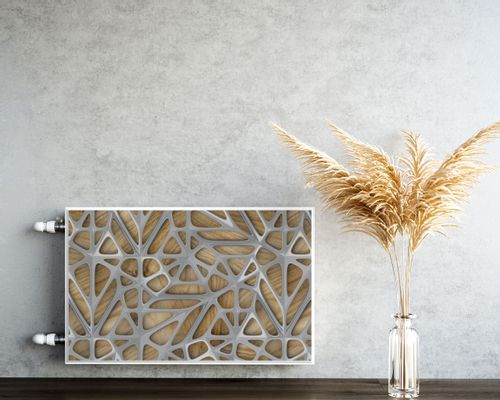 Osłona MAGNETYCZNA Na Grzejnik Abstrakcja Wzór 3D 120cm x 60cm na Arena.pl