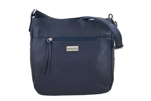 Torebka codzienna skórzana damska - Granatowa na Arena.pl