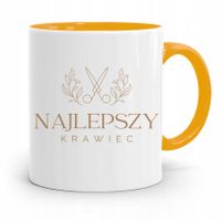 Kubek Żółty Dla Krawca Najlepszy Krawiec Prezent Z Nadrukiem Ze Zdjęciem