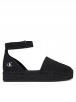 Calvin Klein Jeans Espadryle Flatform Espadrille Sling Mg YW0YW01735 R37