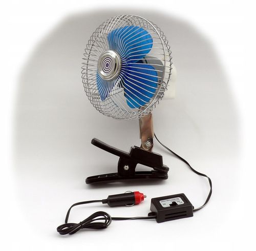 Wentylator Samochodowy Wiatrak do Auta 24V duży na Arena.pl