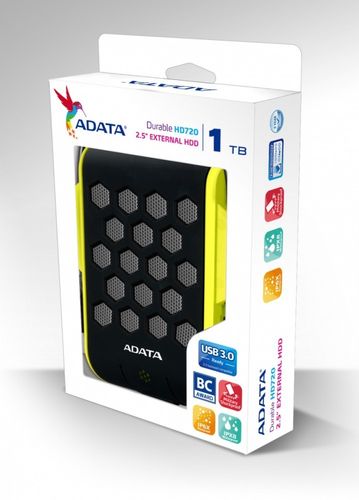 Adata DashDrive Durable HD720 1TB 2.5'' USB3.0 Zielony na Arena.pl
