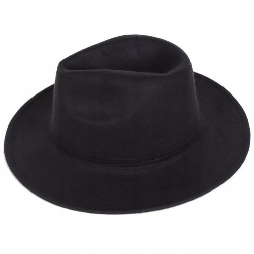 Kapelusz męski filcowy czarny na Arena.pl