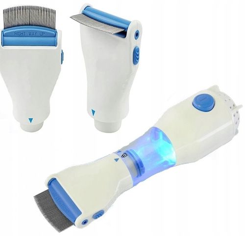 GRZEBIEŃ NA WSZY GNIDY USUWA PCHŁY ELEKTRYCZNY FILTR ODKURZACZ TERMINATOR na Arena.pl