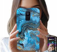 ETUI DO SAMSUNG A6 2018 - MARMURKOWE WZORY OBUDOWA CASE + FOLIA