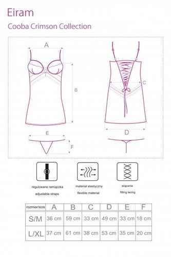 Zmysłowa Koszulka LivCo Corsetti Eiram L/XL na Arena.pl