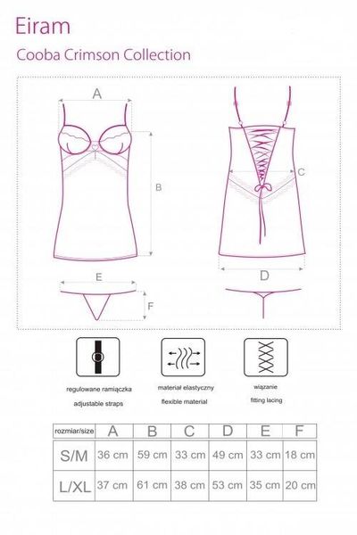 Zmysłowa Koszulka LivCo Corsetti Eiram L/XL zdjęcie 8