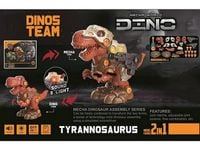 dino do skręcania 2w1 diy, światło, dźwięk 9828