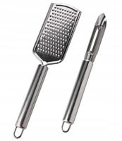NÓŻ TARKA DO WARZYW CZOSNKU MARCHWI ZESTAW NIEZBĘDNIK KUCHENNY STALOWY