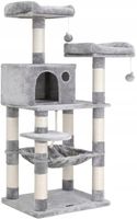Drapak widokowy domek dla kota legowisko jaskinia słupek sizal 143 cm