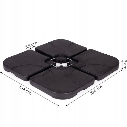 Podstawa obciążenie do parasola na wodę 60 KG na Arena.pl