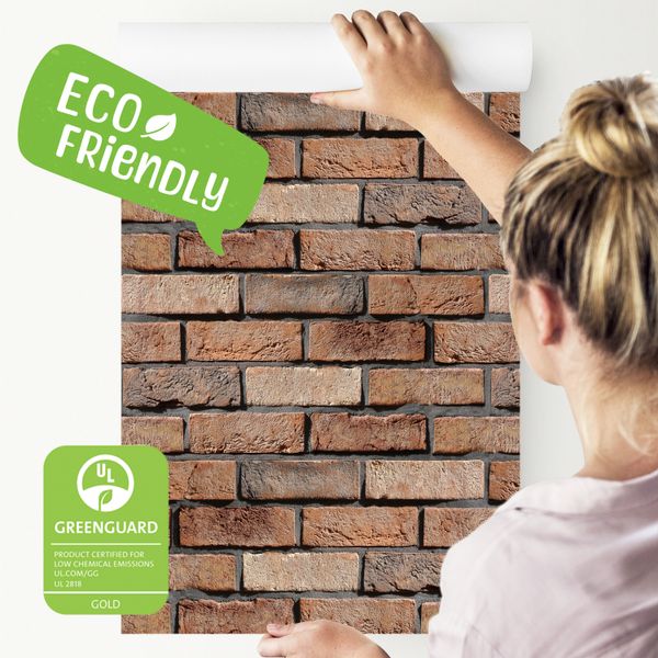 TAPETA CEGŁA 3D NOWOCZESNA NA ŚCIANĘ DO KUCHNI SALONU SYPIALNI zdjęcie 3