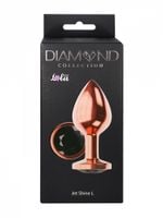 plug-butt plug diamond jet shine l rose gold