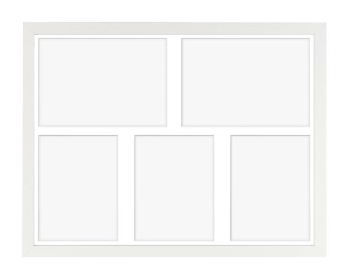 Ramka na 5 zdjęć Hekla 40x50x5 MDF galeria zdjęć biały 1szt. na Arena.pl