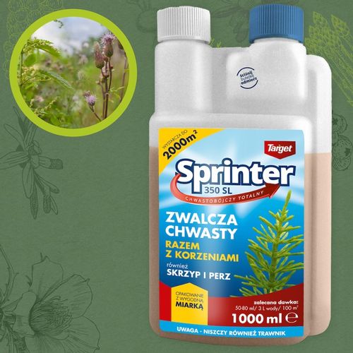 SPRINTER 350SL NA CHWASTY RAZEM Z KORZENIAMI SKRZYP PERZ 1L TARGET na Arena.pl