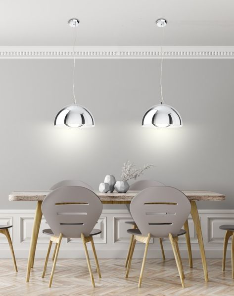 Dorada zwis 30 1x60W E27 chrom zdjęcie 6