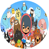 Opłatek na tort Toca Life World