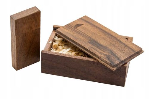 Pendrive drewniane USB 16 GB + pudełko + GRAWER na Arena.pl