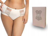 Gorsenia majtki figi K442 Luisse, śmietanowe S